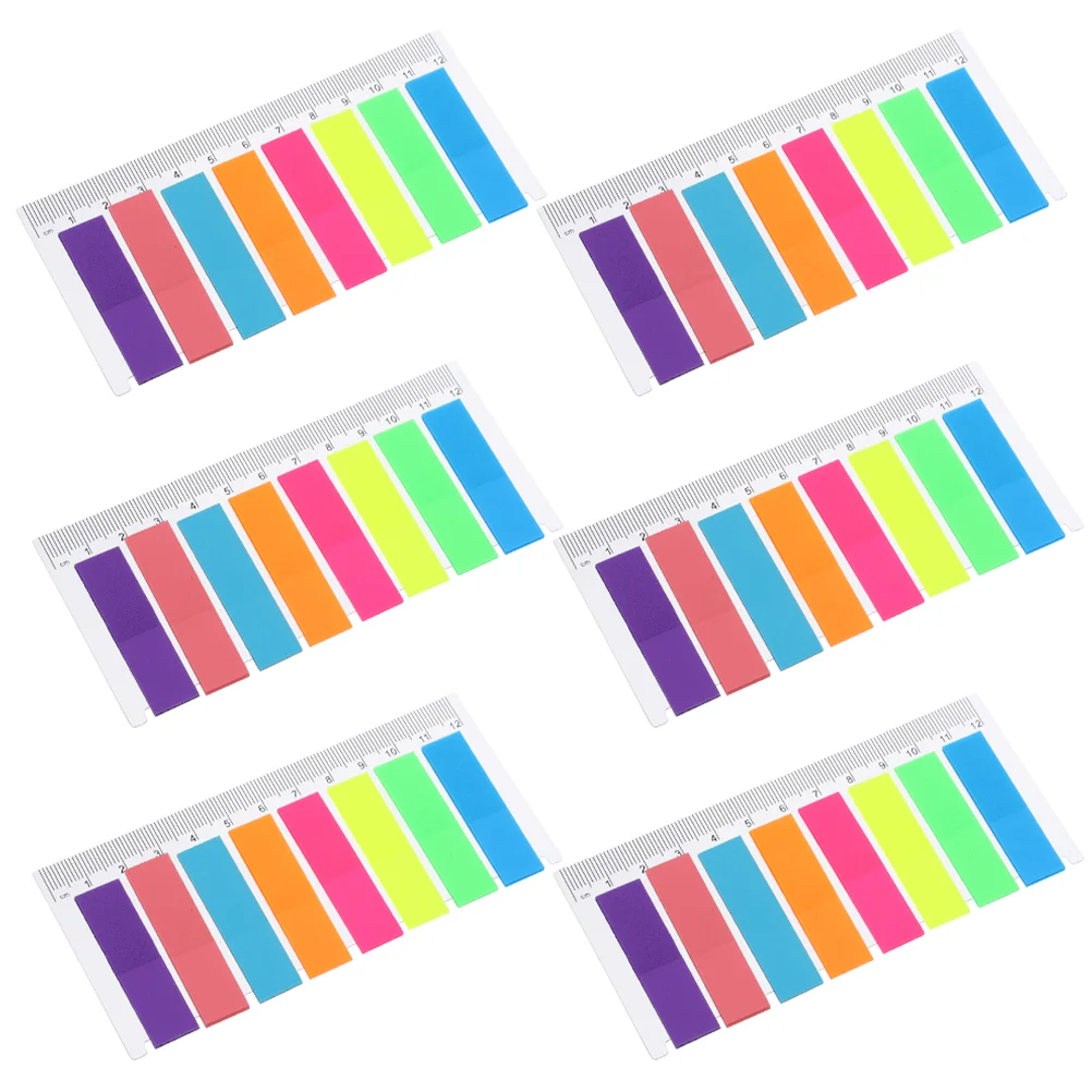 

Marker Tabs Sticker Page Fluorescent Book Clip Monthly Planner Notebook Flag Markers Colored Scrapbook journaling supplies