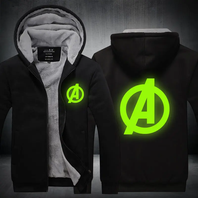 Captain America Marvel Tech Hooded Superhero Zipper Avengers Endgame Cosplay Quantum Realm Costumes Sweatshirt Hoodie Jacket