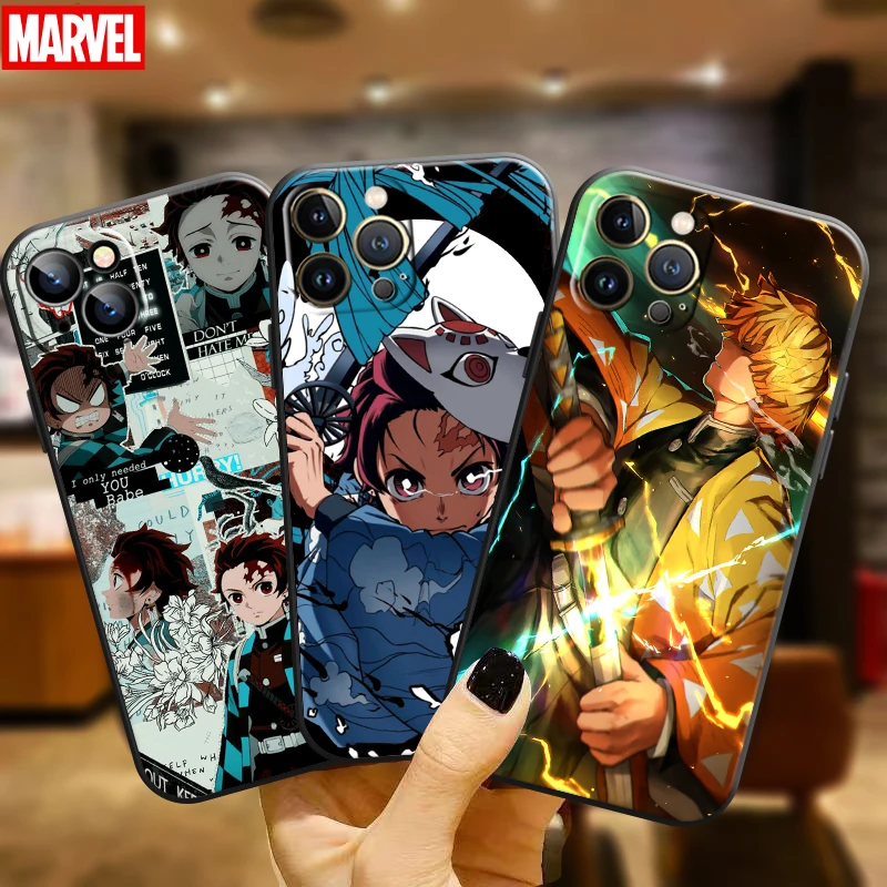 

Demon Slayer Uzui Tengen For Apple iPhone 13 12 11 Pro Max 13 12 Mini 5 5s 6 6S 7 8 Plus SE2020 X XR XS Max Phone Case Soft