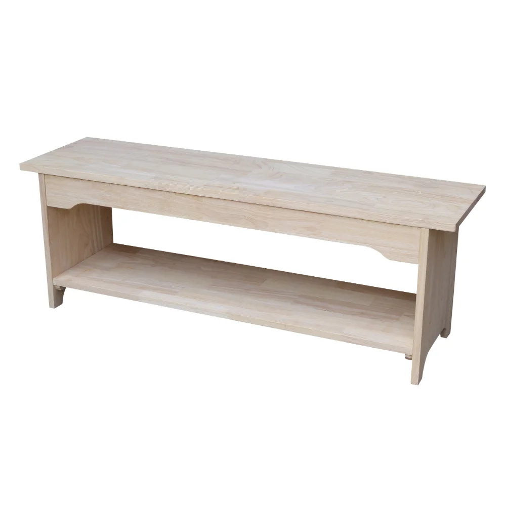 

International Concepts Be-48 Brookstone Bench, 48" Long, Ready To Finish