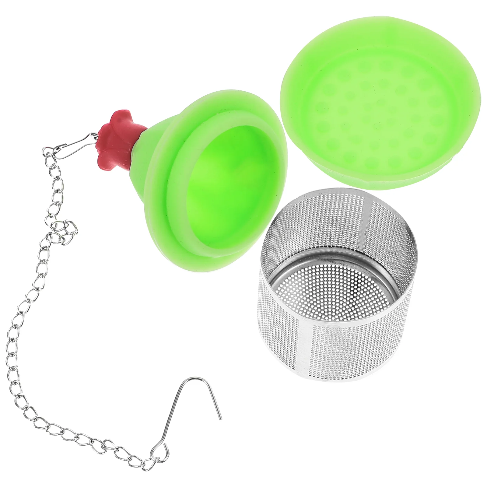 

Mesh Tea Filter Seasonings Loose Tea Stainless Steel Tea Infuser Tea Brewing Gadget for House Tea Leaf Tea