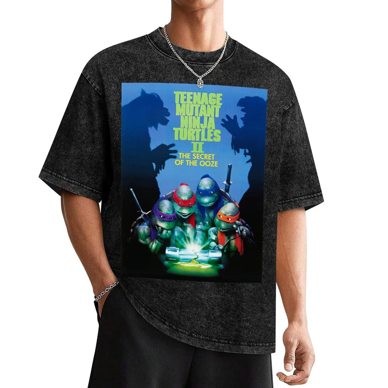 Футболка TMNT 2 Secret of the Ooze хлопковая мужская
