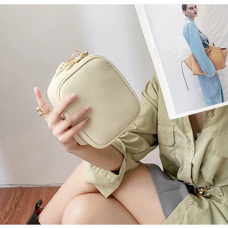 Women Leather Handbags Fashion Luxury Brand Small Shoulder Bags High Quality Soft Female Messenger Bag Sac Drop Shipping