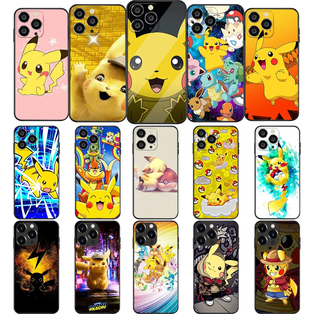 TV-68 Pikachu Soft чехол для VIVO Y3 Y3S Y15 Y17 Y19 Y5S Y20 Y81I V15 V20 V20i SE Y70 Y11 Y12 Pro