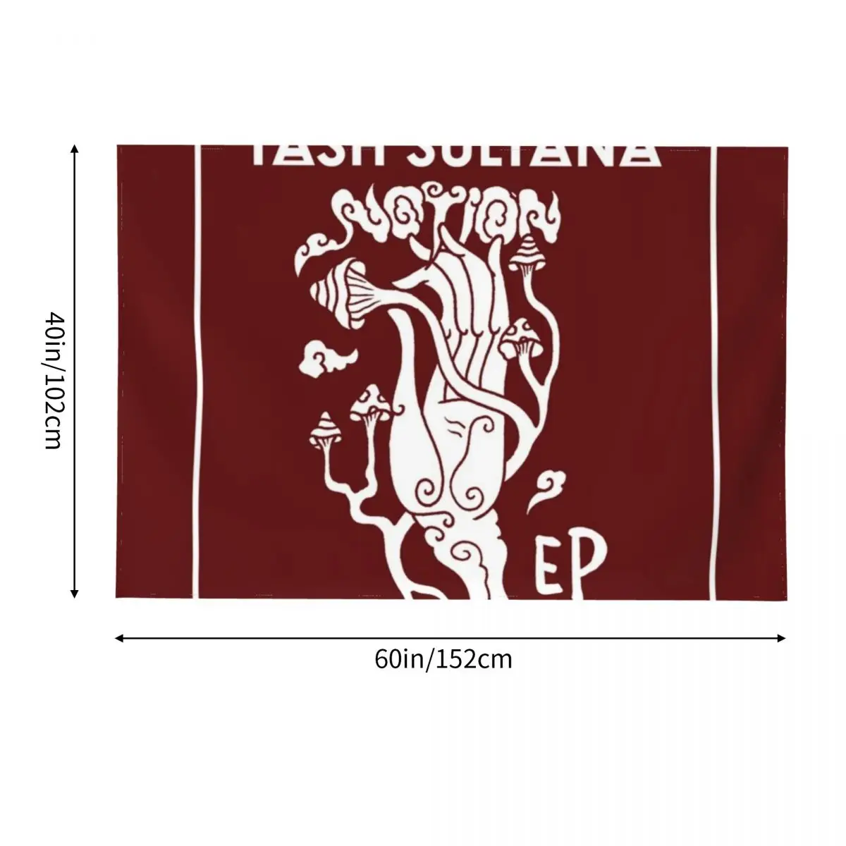 Onetow Tash UK World Tour 2020 гобелен