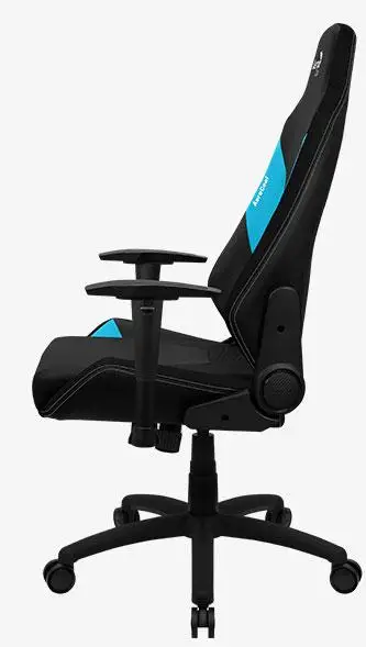 Кресло для геймеров Aerocool Admiral-Ice Blue чёрный голубой 4710562758245 | Мебель