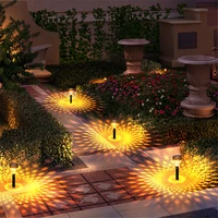 2022 solar pathway light outdoor ip65 waterproof led solar garden landscape light lamp for yard patio walkway driveway pathway