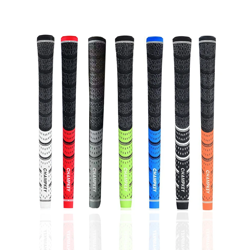 

New 7/9 Colors Golf irons Grips Rubber Standard Multicompound Golf club Grips Carbon Yarn High Quality Free shiping