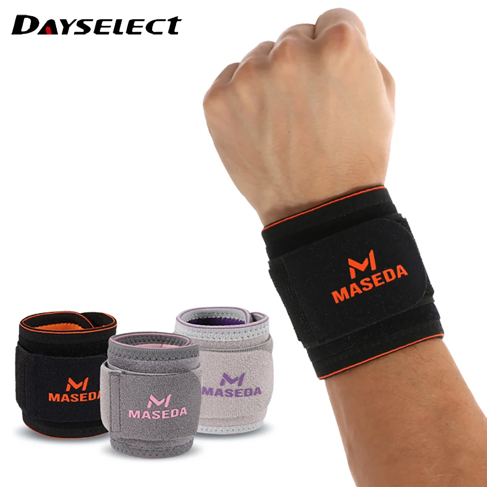 

1Pcs Wristband Wrapping Compression Sports Wrist Thin Style Elastic Adjustable Wrist Guard Support Basketball Run Sweatband Gym