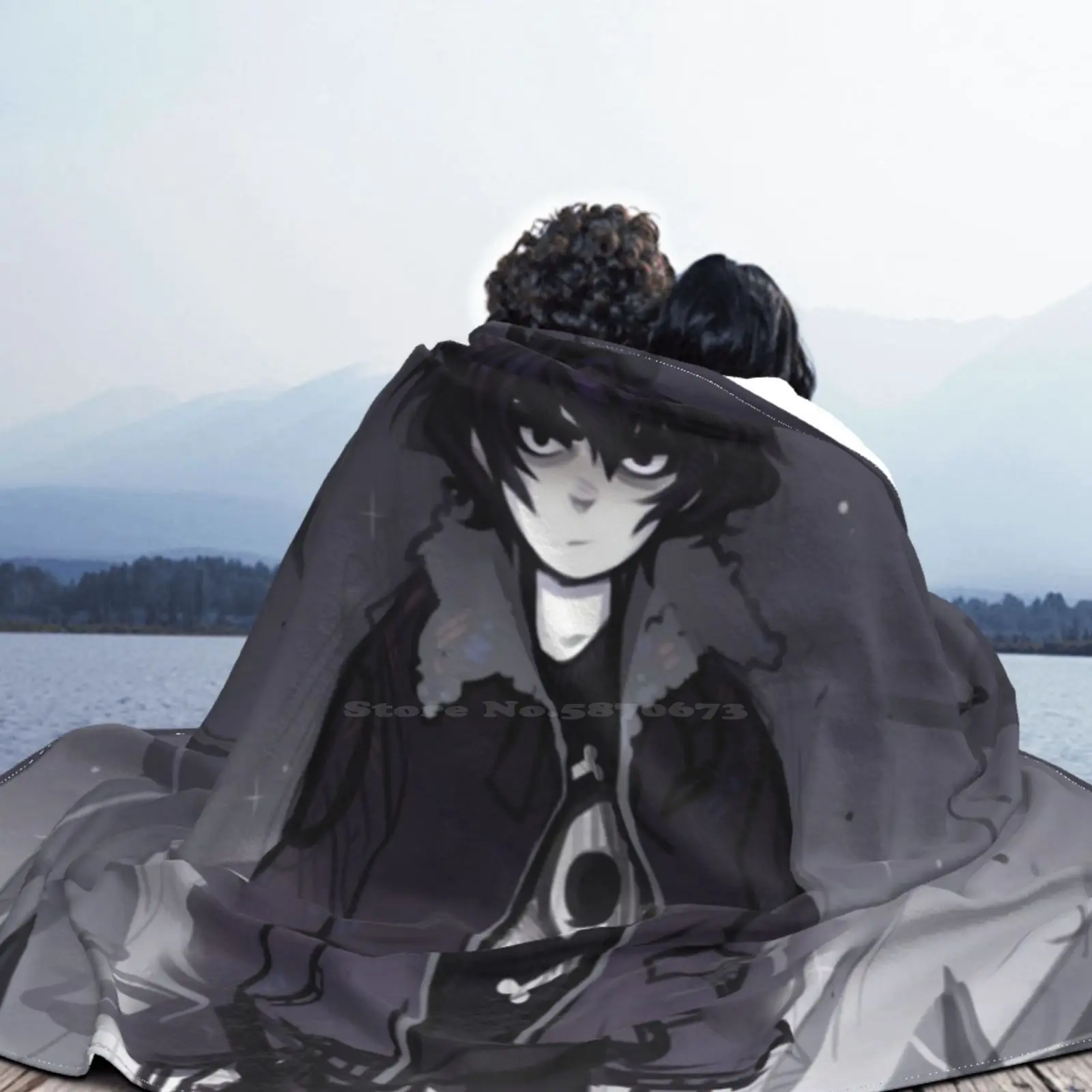 I Control The Shadows Самая продаваемая комната Бытовое фланелевое одеяло Нико Di Angelo Percy