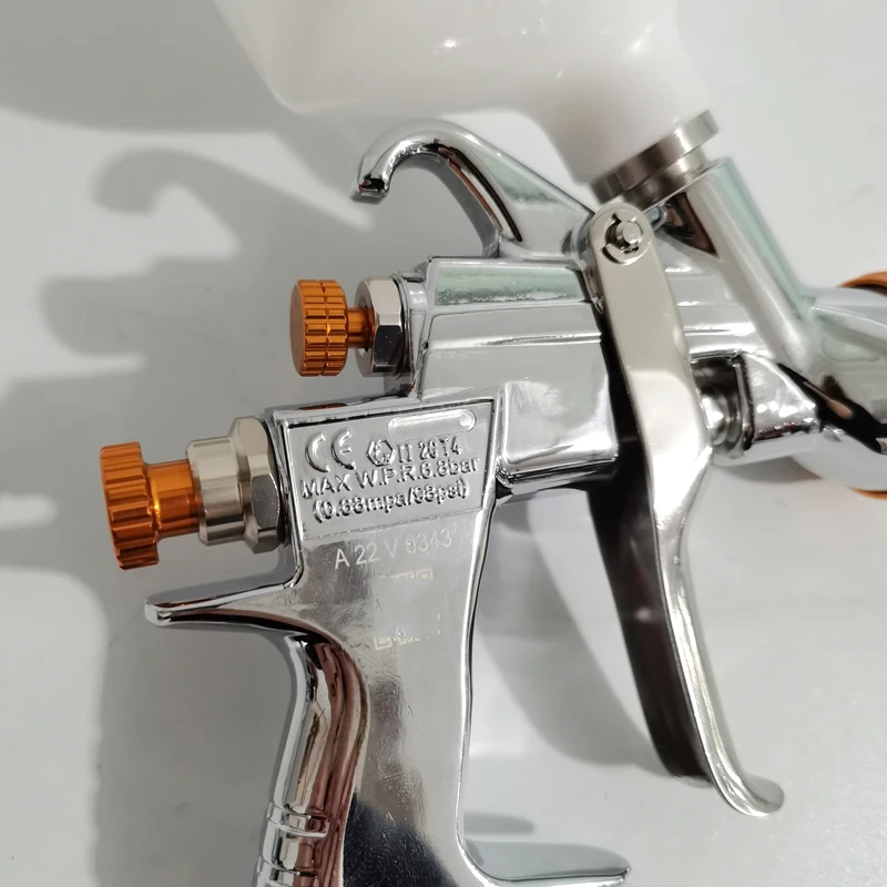 Фото Ручной краскопульт Avalon WLS-400X с соплом 1,4 мм, двойным воздушным колпачком, высокой степенью распыления, для покраски автомобилей, деревообработки, металла №2