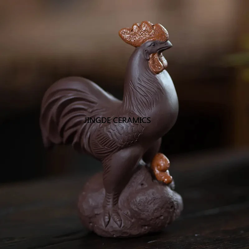 Китайский чайный сервиз Zisha украшение 1 шт. Исин фиолетовый глиняный чай домашнее