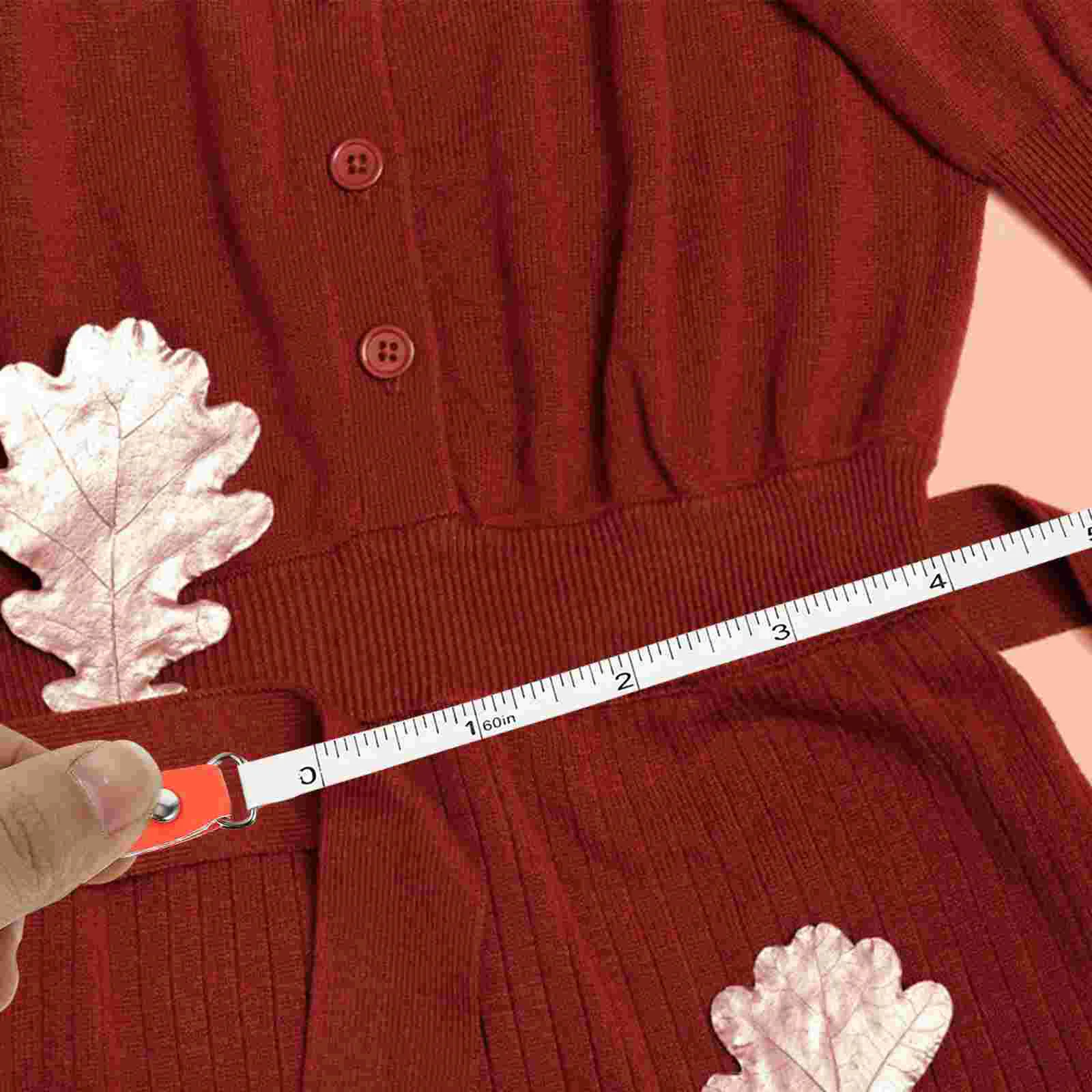 

Tape Measure Measuring Body Cloth Sewing Retractable Ruler Tailor Minicraft Soft Round Portabledieting Measurement