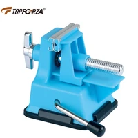 topforza mini table bench vise vacuum base vise 40mm clamping eletronic repair soldering fix frame hand tools