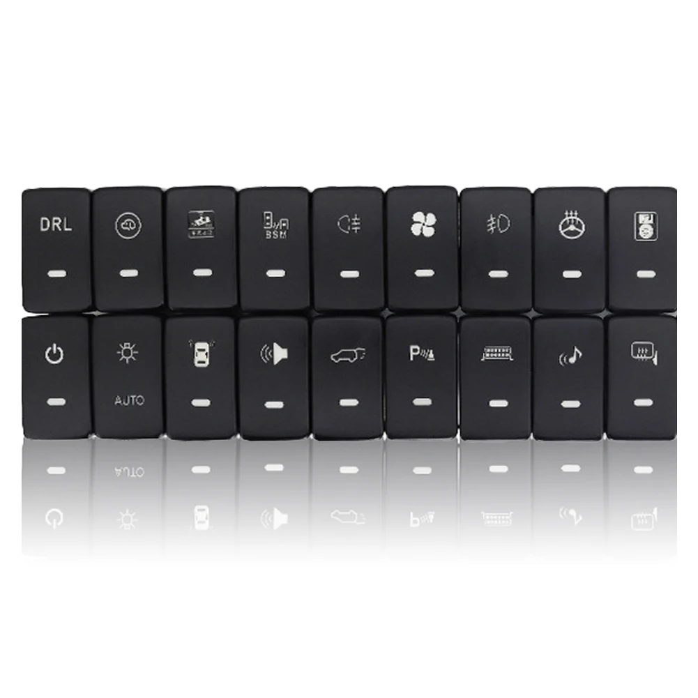 

1 шт. BSM DRL светодиодный нагреватель заднего вида парковочный радар источник питания рулевая Панель переключатель кнопка для Honda Civic 12 -14 Accord ...