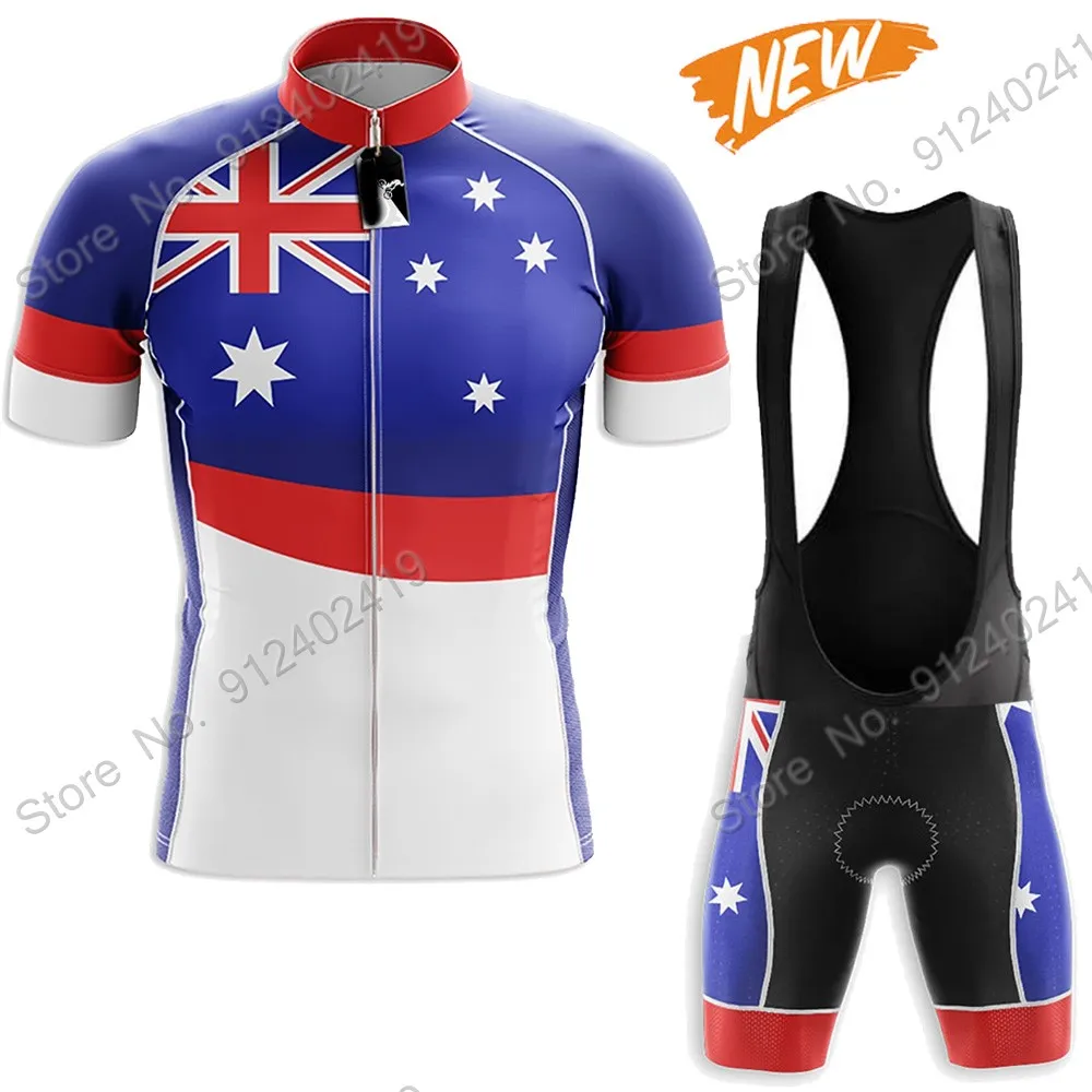 

Костюм для команды Австралии 2023, комплект из Джерси для велоспорта, летняя велосипедная одежда, рубашка для шоссейного велосипеда, костюм, велосипедный комбинезон, шорты для горного велосипеда, одежда, Майо