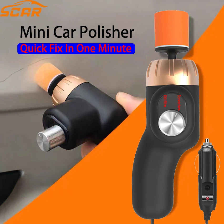 

9PCS/Set Car Polisher Scratch Remover Machine Mini Electric Polisher Depth Glazing Repair Car Scratch Solution Tool