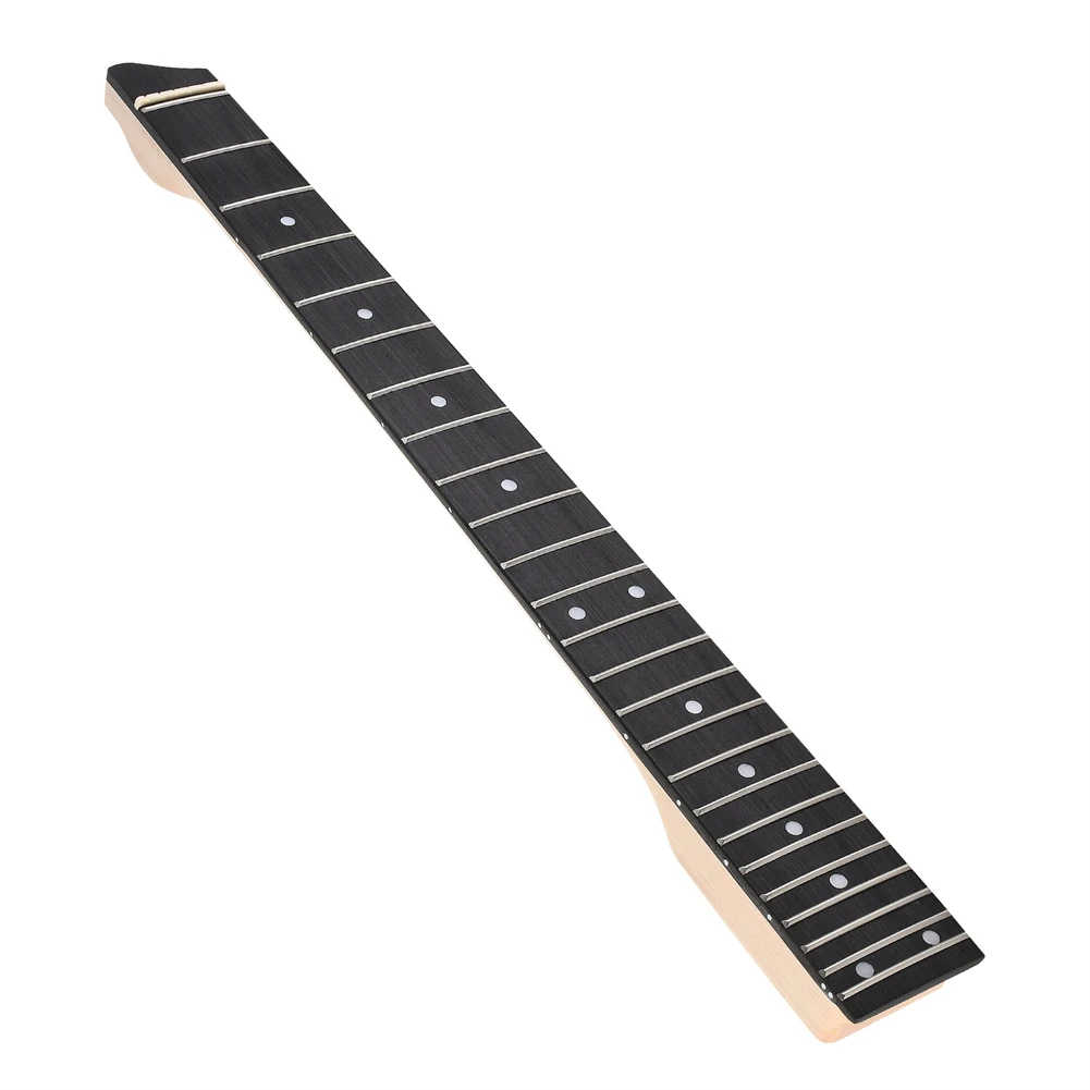

25 Frets Canada Maple Guitar Neck Rosewood Fingerboard For Headless Electric Guitar Adjustable Truss Rod With Inlay Dots