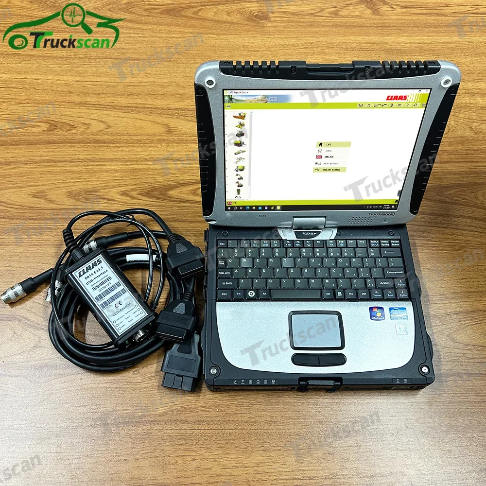 

Диагностический комплект для Клаас (CANUSB), диагностический сканер для экскаватора MetaDiag, инструмент для строительного грузовика класса + ноутбук CF19