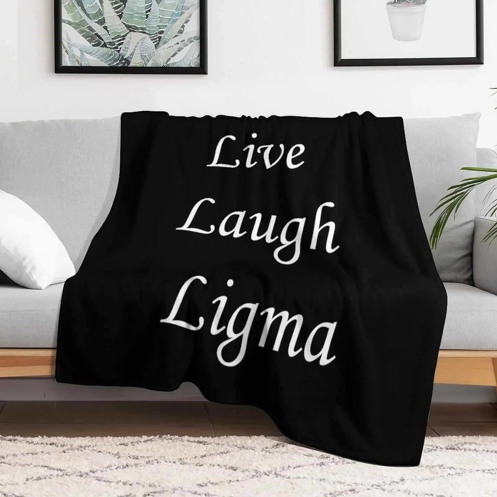 Одеяло Live Laugh Ligma одеяла для диванов украшения дивана детских одеял