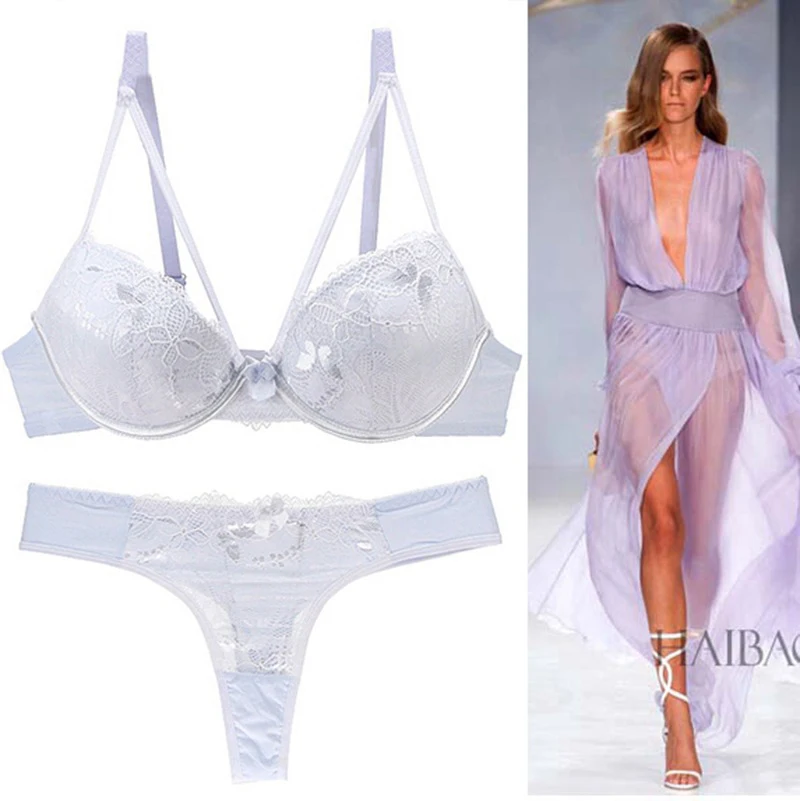 Женское нижнее белье сексуальный бюстгальтер и трусики комплект нижнего белья