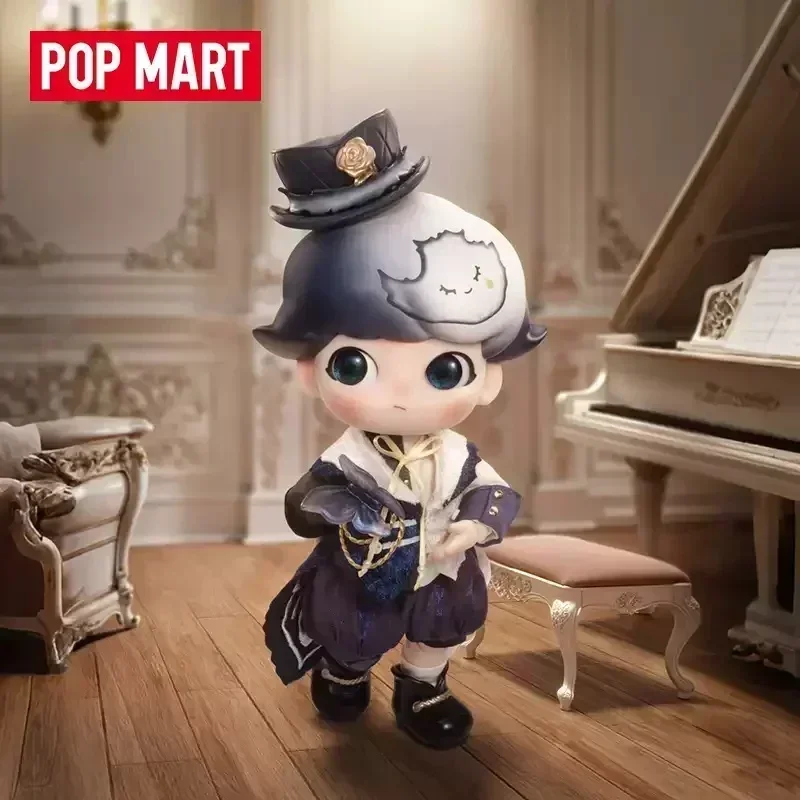 Фото Коллекционная виниловая фигурка POP MART DIMOO Gentleman Series, масштаб 1/8, подарок для любителей поп-культуры, лимитированная серия №5
