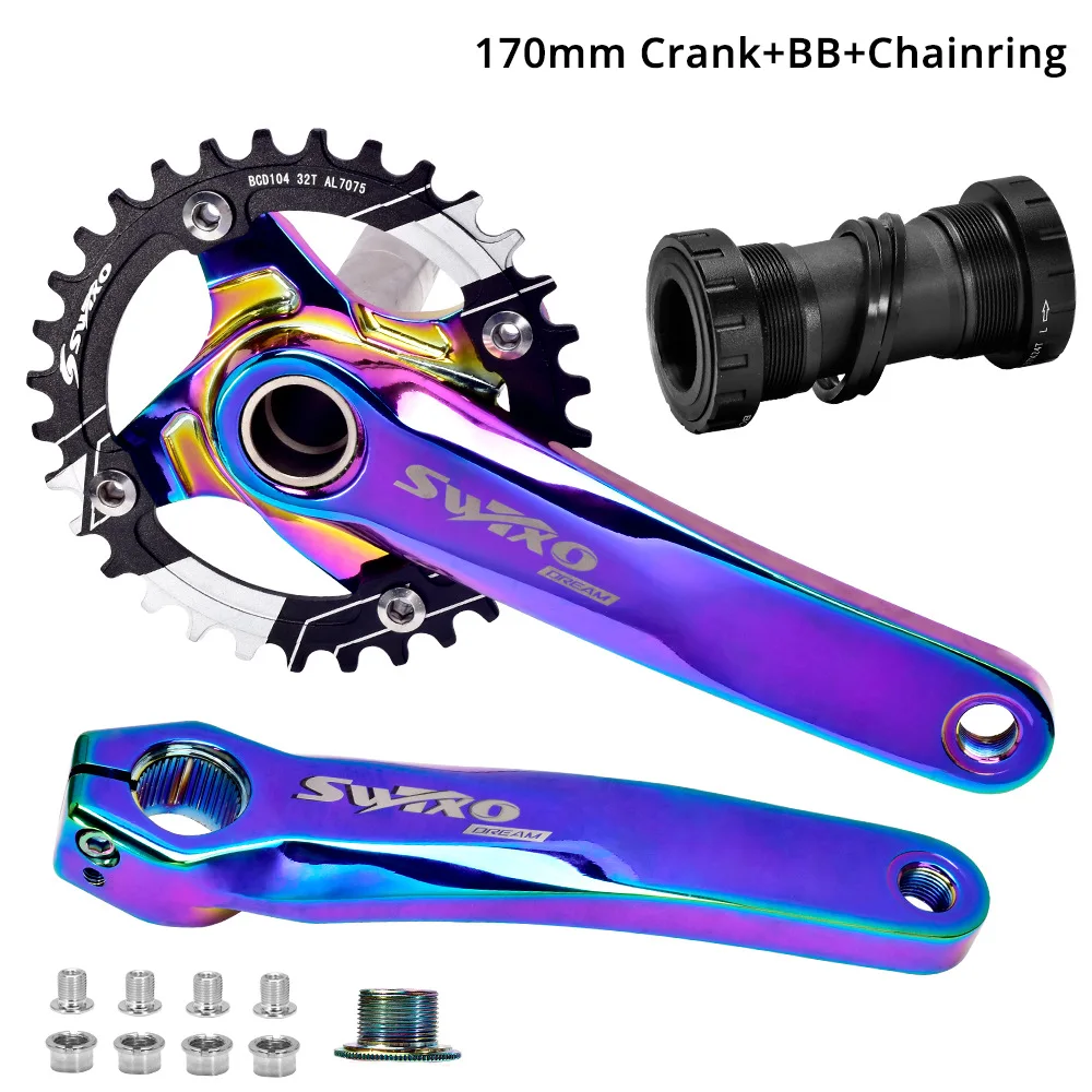 

Mountain Bike Crank High Precision, High Strength For Mountain Bikes,City Bikes