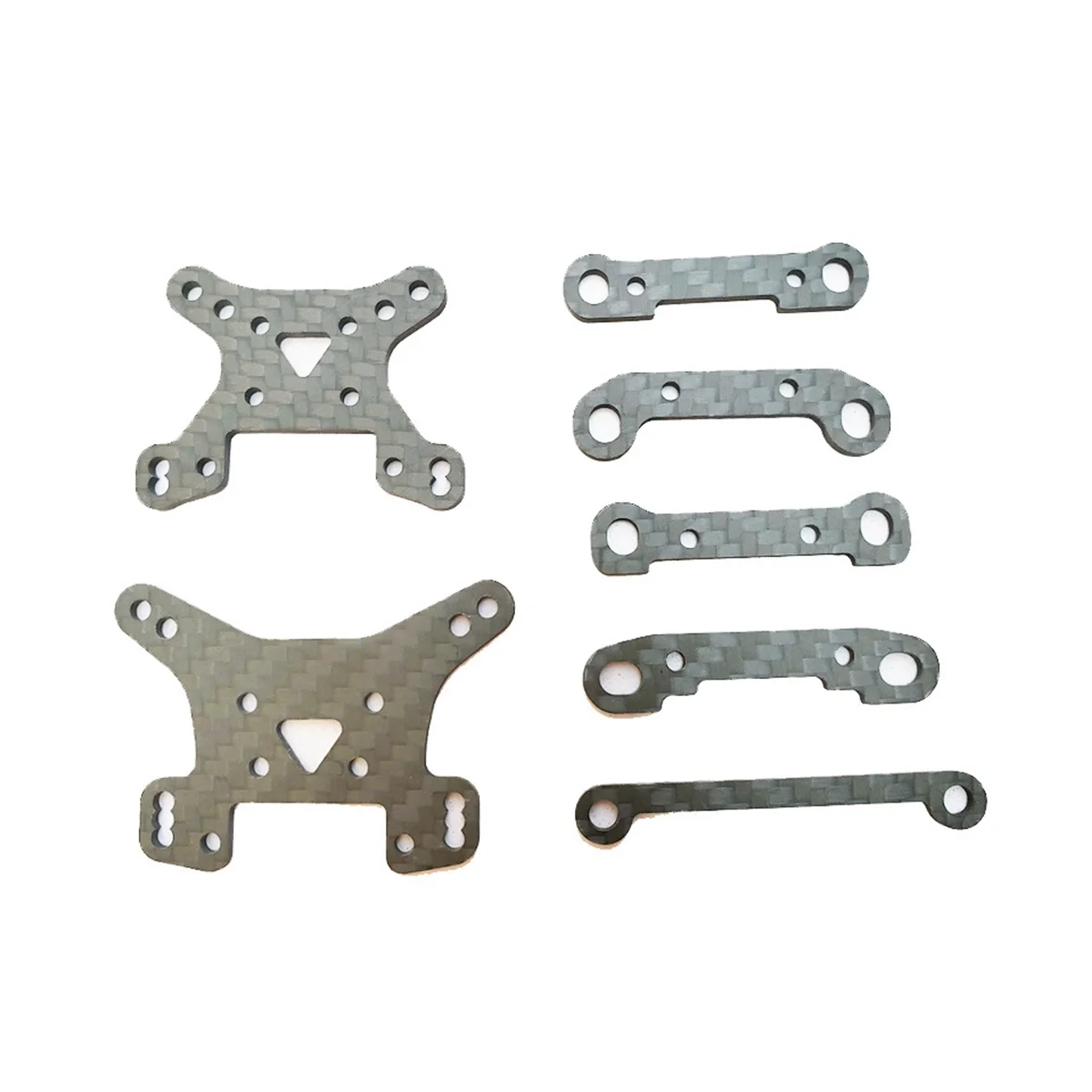 

Carbon Fiber Chassis Shock Tower Suspension Arm Code for Wltoys 144001 144002 144010 EMB-1 1/14 RC Car Upgrade Parts