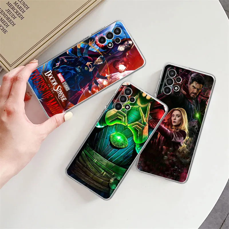 Мягкий чехол Marvel доктор странная ведьма для Samsung Galaxy A52 A32 A23 A14 A22 A21s A12 A11 A54 A72 A51 A33 A50 A31, чехол для телефона