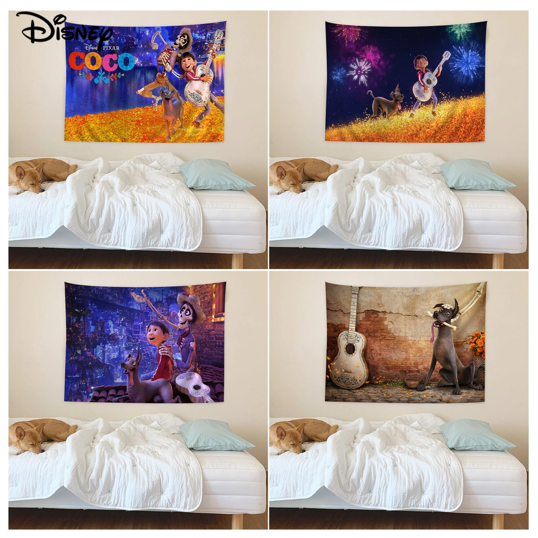 

Disney Coco Tapestry Chart Tapestry For Living Room Home Dorm Decor Art Home Decor
