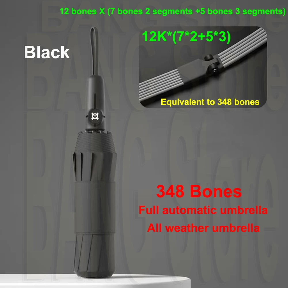 

Автоматический зонт из дерева UV UPF 50+