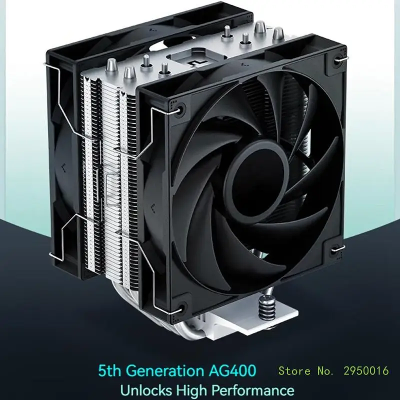 

Вентилятор радиатора CPU низкий кулер PWM 4-контактный радиатор RGB, замена вентилятора для LGA1700/1200/1151/1150/AM5/AM4