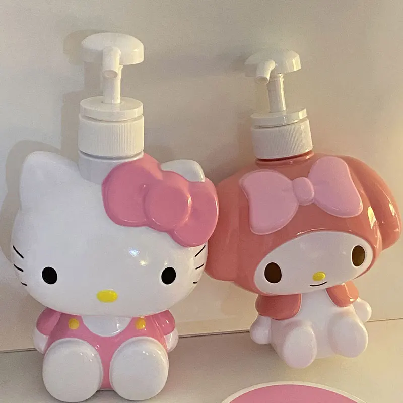 Многоразовый дозатор для мыла Sanrio Hello Kitty Kuromi 500-750 мл