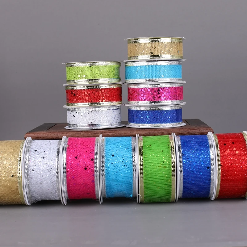

3 Yards One Roll New Style Multi Party Party Festive Ribbon DIY Handmade Decorative Gift Packaging Decorative Ribbon