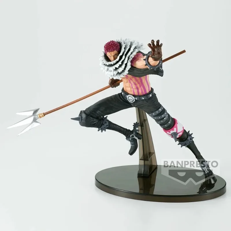 Фото В наличии оригинальная цельная фигурка Banpresto BWFC Charlotte Katakuri, аниме-фигурка, игрушки, подарочная коллекция, модель, украшения WBS №2