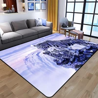 3d printing tiger beauty printed carpet for living room non slip area rug bedroom modern home decoration yoga mat dropshipping