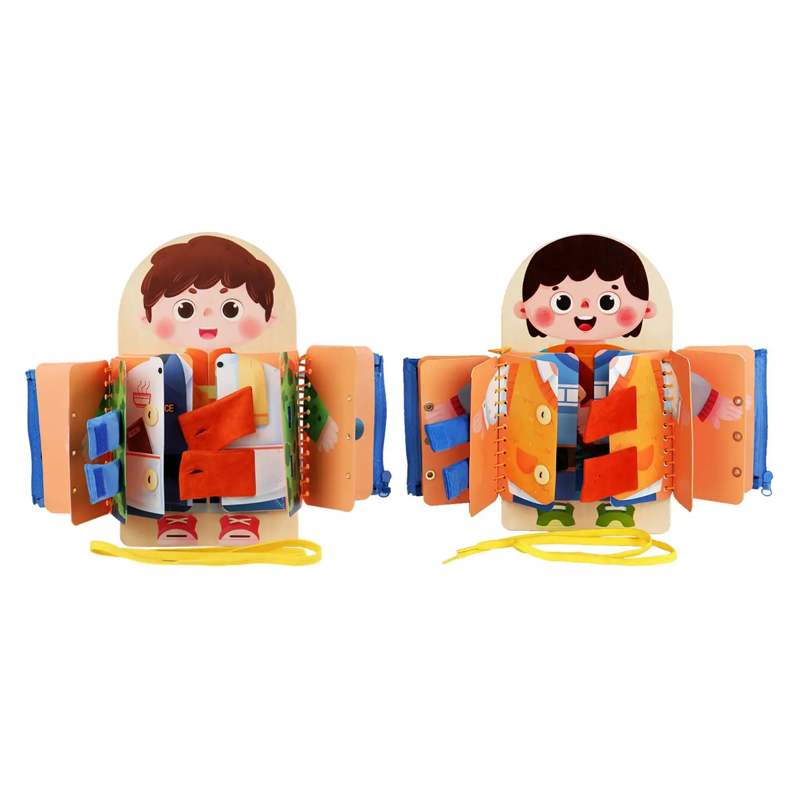 Сенсорная доска 2 шт. игрушка для путешествий развивающая одежда с пряжкой на