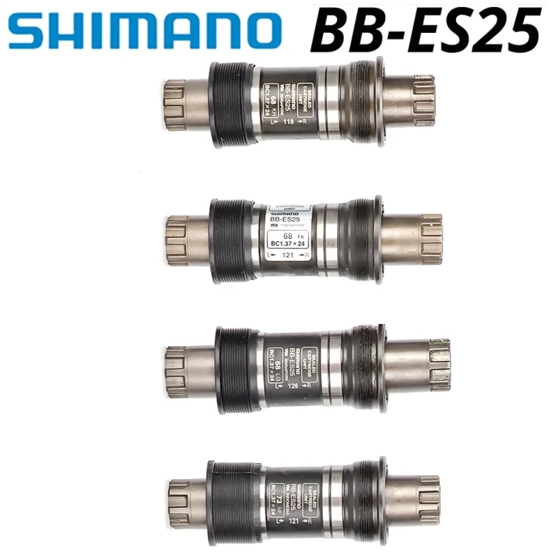 

Shimano BB-ES25 Bike Bottom Bracket 68x126 mm 73x118mm BB ES25 for chainwheel CRANKSET Spline