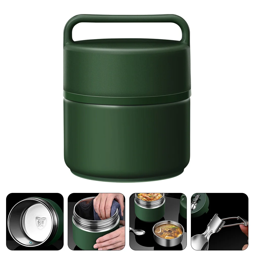 

Food Insulation Cup Sealing Smoldering Jar Stainless Steel Porridge Soup Cup