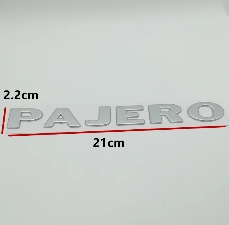 1 шт. 3D ABS LANCER L200 MIVEC EVOLUTION PAJERO OUTLANDER Автомобильная буква задний хвост искусственная