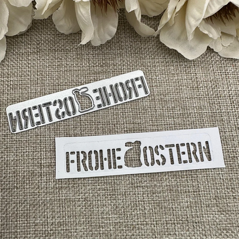 

Пасхальный кролик буквы рамка металлические штампы трафареты для «сделай сам» Скрапбукинг декоративная ручная работа штамповочный шаблон форма