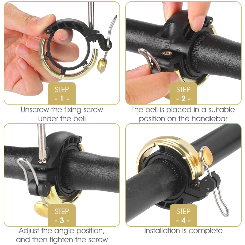 WEST BIKING Мини велоколокол из алюминиевого сплава MTB Road Horn Sound Alarm Safety Cycling Handlebars Ring Bicycle Accessories on.
