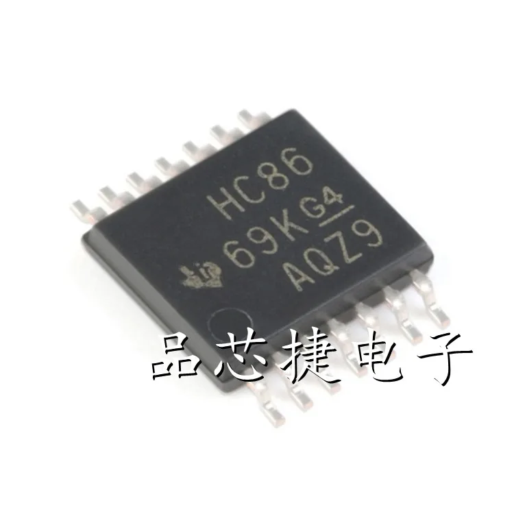 

10 шт., оригинальный новый Шелковый экран SN74HC86PWR HC86 TSSOP14 XOR
