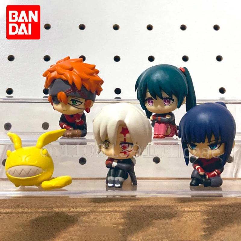 Фото Коллекционная мини-фигурка Bandai Gashapon D.Gray-man: Ален Уокер, Ю Канда, Ленале Ли, Лави (4 см) – Аниме-сувенир №1