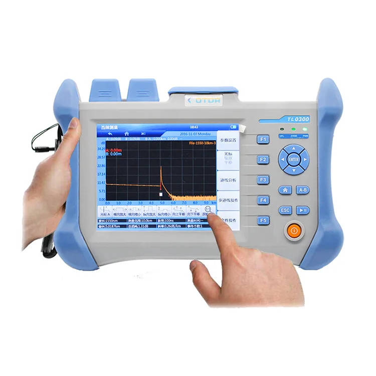 Optical Cable Fault breakpoint Length Loss Detection Fiber Tester OTDR Optical Time Domain Reflectometer TMO300