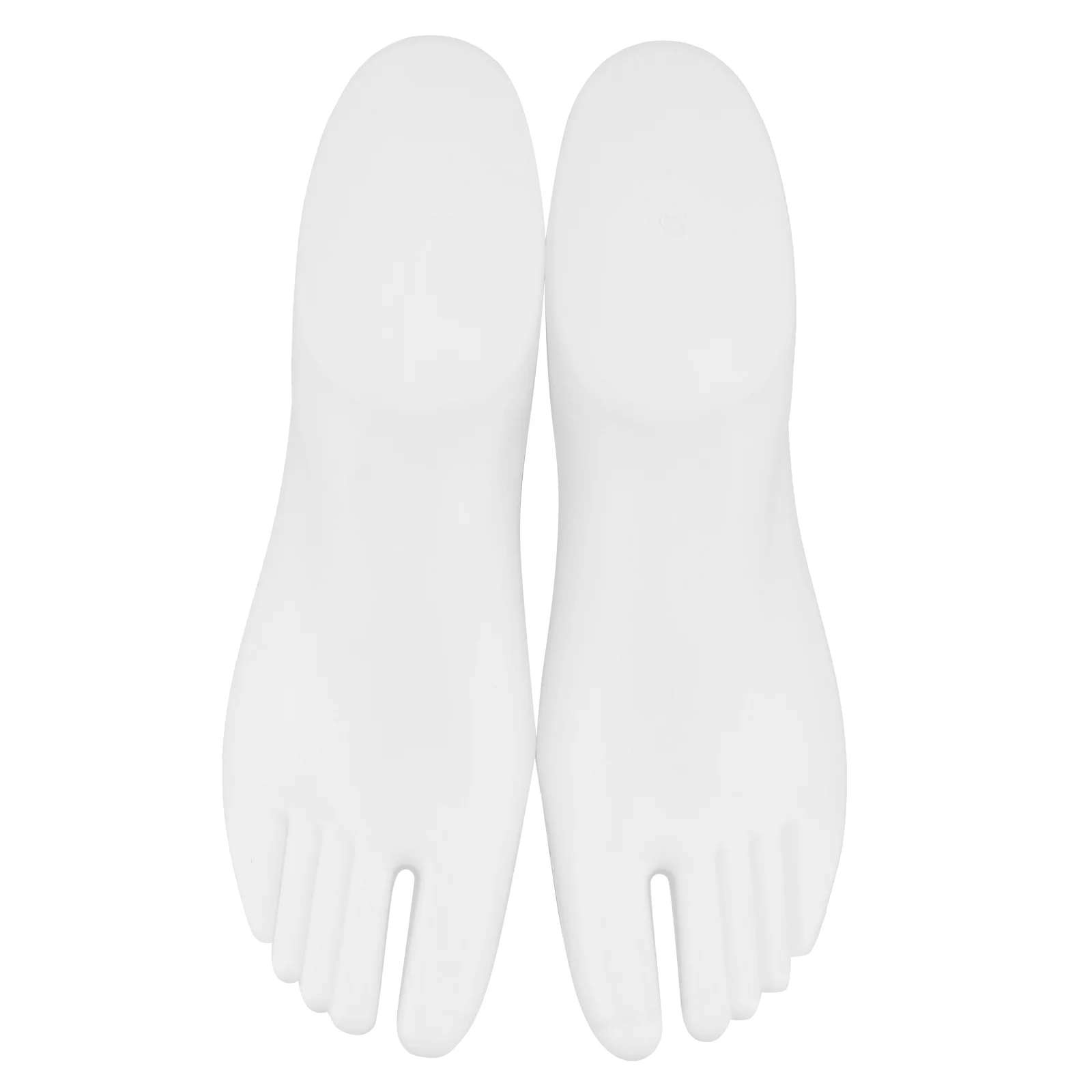 

Manikin Foot Model Shoes Supply Display Trees Support White Plastic Socks Ladies