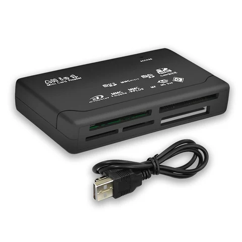 Мульти-кардридер Elenxs USB 2.0 черный