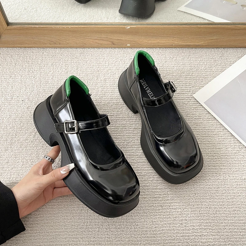 

Lolita Shoes on Heels Platform Shoes Women's Shoes Japanese Style Mary Janes Vintage Girls High Heel Student Shoes Sandals Pumps