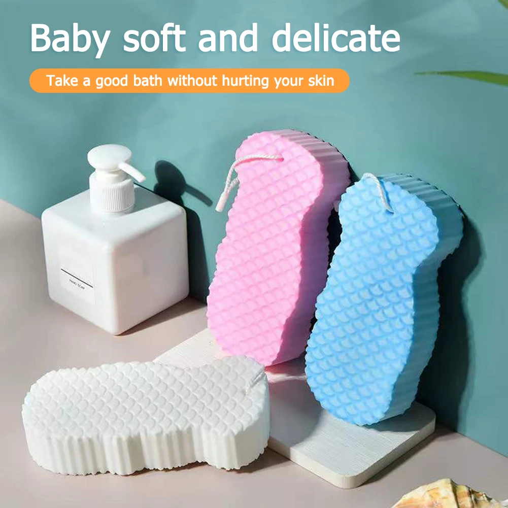 

Bath Brushes Shower Product Super Soft Towel Accessories Infant Sponge Cotton Rubbing Body Wash Children Rub