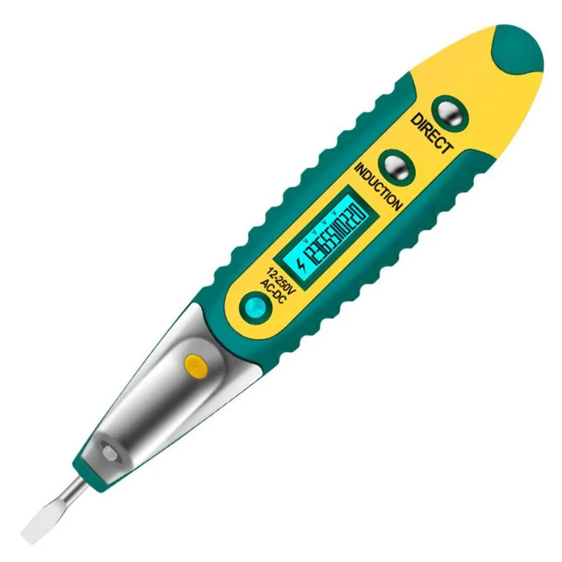 

New Digital Test Pencil Tester Electrical LCD Display Screwdriver Voltage Detector Test Pen AC DC 12-250V for Electrician Tools